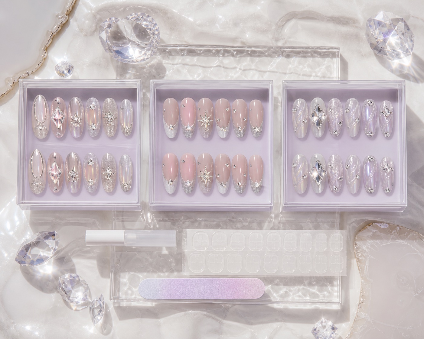 Medium press-on nails