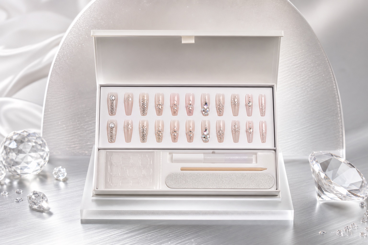Short press-on nails
