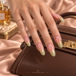 Ombre Jelly Oval Press-On Nails — product view 4