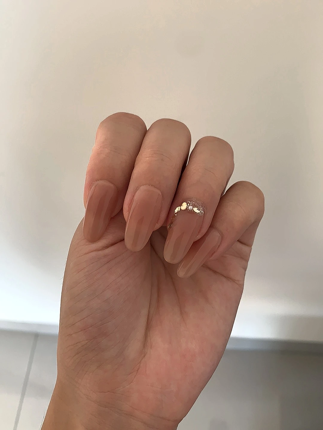 Rhinestone Glitter Short Press-On Nails — customer review photo
